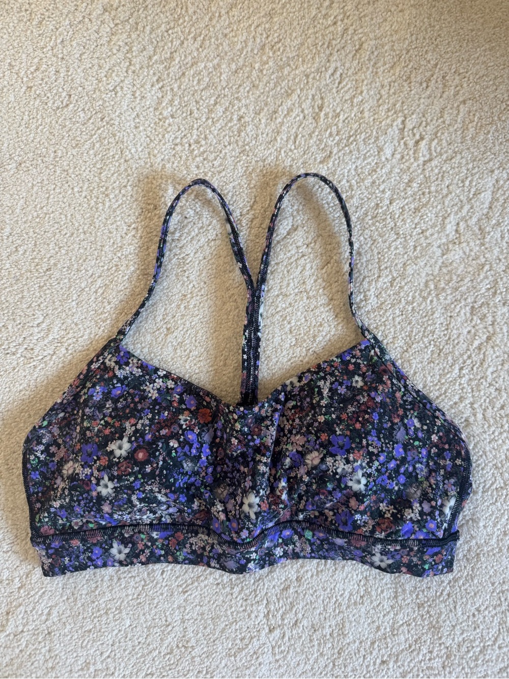 Lululemon Floral Energy Sports Bra